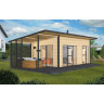 Сауна HARVIA SOLIDE OUTDOOR SLD03PS с дровяной печью
