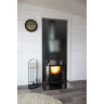 Стеклянная стена HARVIA DUO с белой алюминиевой рамой сатин, 9х19 DL91905AA